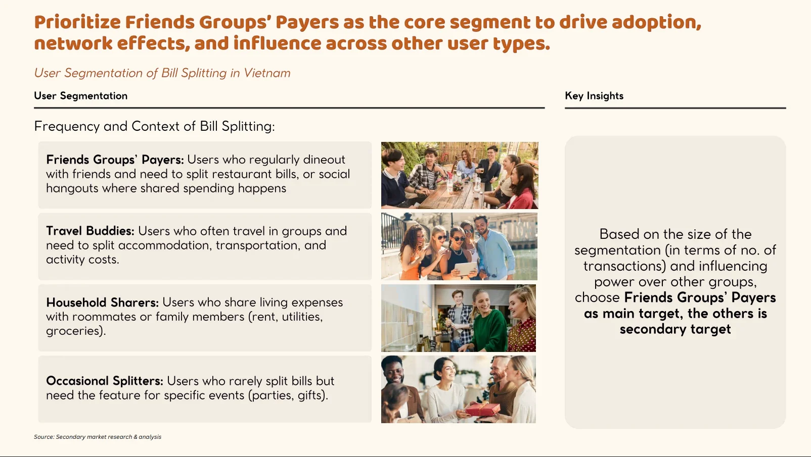 Segment priority and solution concept
